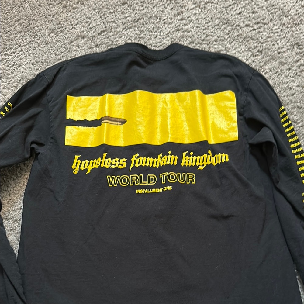 Halsey hopeless fountain 2017 tour xx17  Long Sleeve Shirt